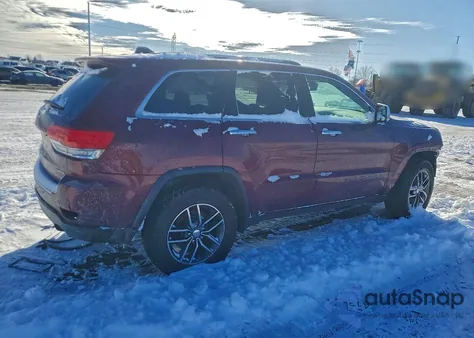 2017 Jeep Grand Cherokee Limited z USA, uszkodzony, nr VIN 1C4RJFBG9HC647959